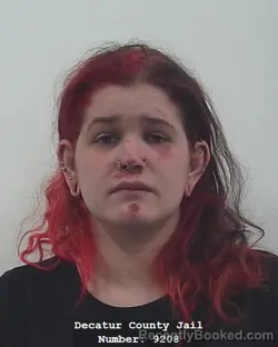 Mugshot of MORGAN RENEE JACKSON booked in Decatur County, Indiana on July 26, 2026