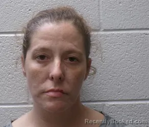 Mugshot of JENNIFER LYNNE RENO booked in Henderson County, North Carolina on May 10, 2026