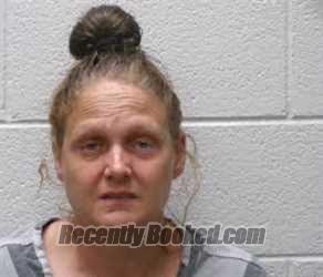 Mugshot of Lauren June Landon booked in Henderson County, North Carolina on October 26, 2026