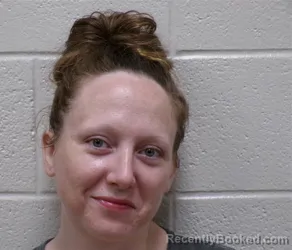 Mugshot of Delaney Jo Spradlin booked in Henderson County, North Carolina on September 12, 2026