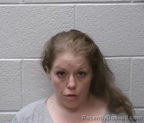 Mugshot of April Marie Mullen booked in Henderson County, North Carolina on August 31, 2026