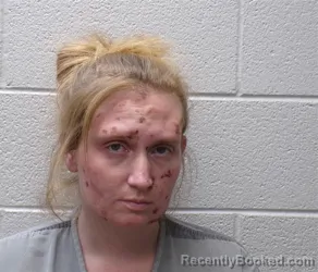 Mugshot of Destiny Renee Love booked in Henderson County, North Carolina on October 5, 2026