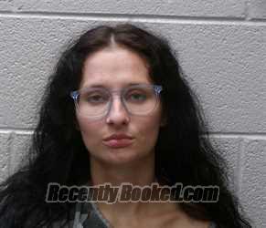 Mugshot of HAILEY DAWN BOWLIN booked in Henderson County, North Carolina on April 28, 2026