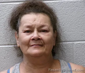 Mugshot of ANGELA MAE GORDON booked in Henderson County, North Carolina on July 12, 2026