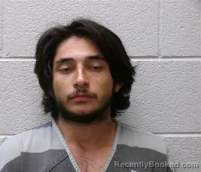 Mugshot of Eduardo Santos Luna booked in Henderson County, North Carolina on August 26, 2026