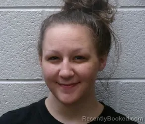 Mugshot of MALEAH DAWN SIMERSON booked in Henderson County, North Carolina on April 23, 2026