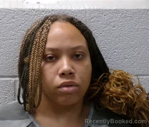 Mugshot of Eboni Monique Shade-White booked in Henderson County, North Carolina on August 25, 2026