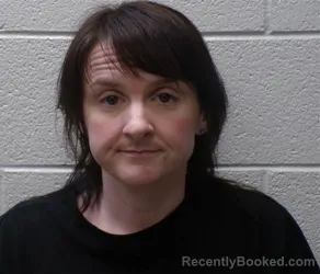 Mugshot of Lauren Bethany Link booked in Henderson County, North Carolina on October 6, 2026