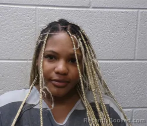 Mugshot of Nessiah Kerone Neshay Singleton booked in Henderson County, North Carolina on August 28, 2026