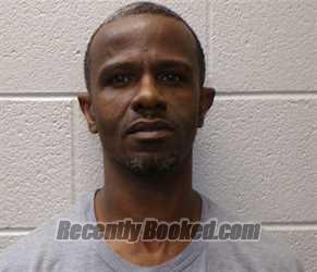 Mugshot of ANDRE WHITESIDE booked in Henderson County, North Carolina on July 13, 2026