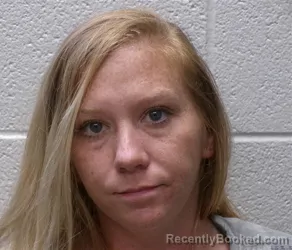 Mugshot of BRITTNEY LOIS STOKES booked in Henderson County, North Carolina on April 22, 2026