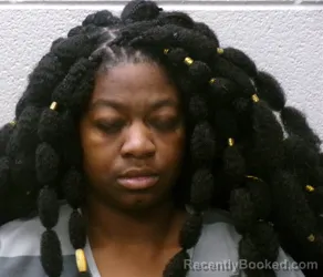 Mugshot of NAJAH ANYA UNDERWOOD booked in Henderson County, North Carolina on May 20, 2026