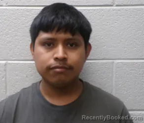 Mugshot of MAURO UZIEL PEREZ-LOPEZ booked in Henderson County, North Carolina on June 22, 2026