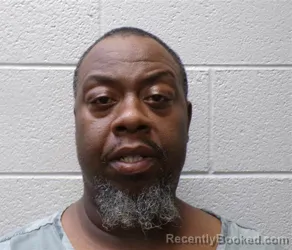 Mugshot of DERRICK JERMAINE LANDRUM booked in Henderson County, North Carolina on July 16, 2026