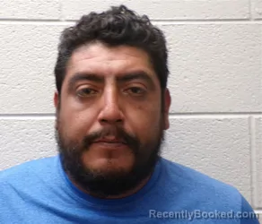 Mugshot of Ismael Carrillo Camargo booked in Henderson County, North Carolina on August 24, 2026