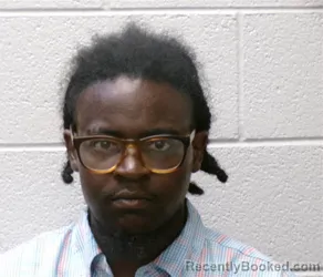 Mugshot of Damien Andre Turner booked in Henderson County, North Carolina on August 25, 2026