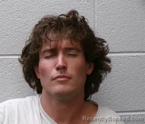 Mugshot of Tyler Scott Brant booked in Henderson County, North Carolina on August 27, 2026