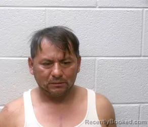 Mugshot of Fransico Juan Martinez booked in Henderson County, North Carolina on August 28, 2026