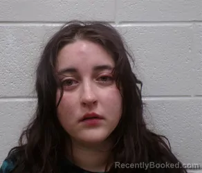 Mugshot of Sadie Elizabeth Landreville booked in Henderson County, North Carolina on August 29, 2026