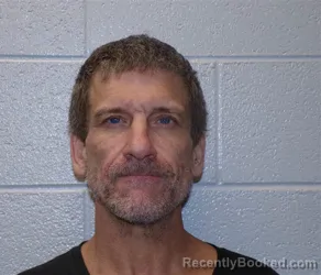 Mugshot of Michael Shawn Hawkins booked in Henderson County, North Carolina on September 11, 2026