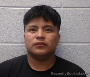 Mugshot of Eliseo Manuel Gomez Mendez booked in Henderson County, North Carolina on September 14, 2026