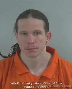 Mugshot of Benjamin Travis Wiedenhoeft booked in DeKalb County, Indiana on April 24, 2026