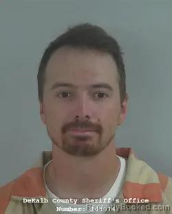 Mugshot of James Stephen Graber booked in DeKalb County, Indiana on July 13, 2026