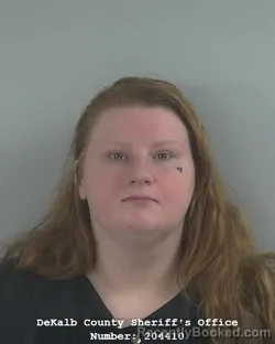Mugshot of Evian Nicole Clifton booked in DeKalb County, Indiana on April 24, 2026