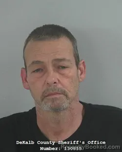Mugshot of Michael Lee Sammons booked in DeKalb County, Indiana on October 9, 2026
