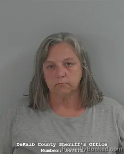 Mugshot of Sarah C Skelly booked in DeKalb County, Indiana on July 15, 2026