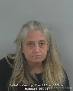 Mugshot of Jennifer C Lawhead booked in DeKalb County, Indiana on October 7, 2026