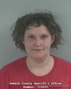Mugshot of Sara Elizabeth Irvin booked in DeKalb County, Indiana on June 19, 2026