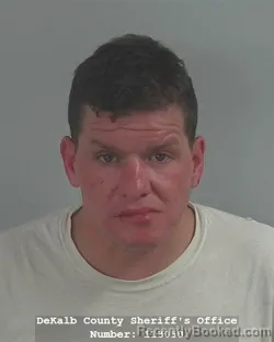 Mugshot of Derid Joe Becker booked in DeKalb County, Indiana on April 7, 2026