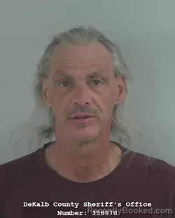 Mugshot of Jimmey L Irish booked in DeKalb County, Indiana on April 8, 2026