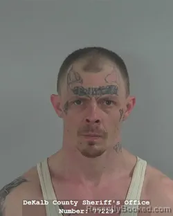 Mugshot of Charles Curtis Rodman booked in DeKalb County, Indiana on April 9, 2026