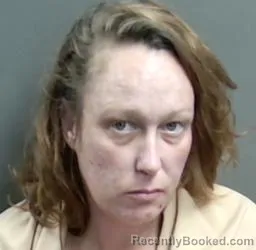 Mugshot of Sara S McGinnis booked in DeKalb County, Indiana on April 11, 2026