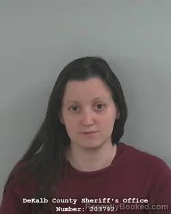 Mugshot of Teresa Jean Marie Damron booked in DeKalb County, Indiana on April 14, 2026