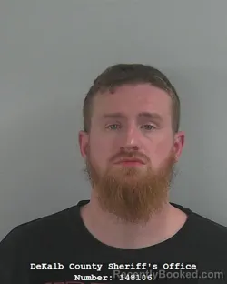 Mugshot of Kagan Christopher Likes booked in DeKalb County, Indiana on April 18, 2026