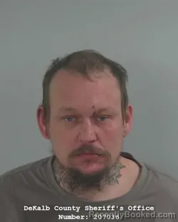 Mugshot of Jeffery Scott Welch booked in DeKalb County, Indiana on April 19, 2026