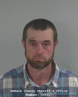 Mugshot of David John Zervos booked in DeKalb County, Indiana on May 2, 2026