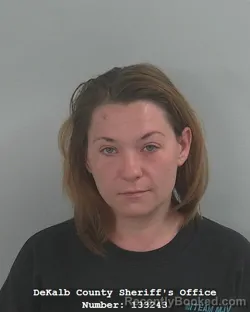 Mugshot of Krystal Marie McCormick booked in DeKalb County, Indiana on May 15, 2026