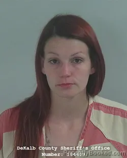 Mugshot of Alexis Christine Monroe booked in DeKalb County, Indiana on May 28, 2026