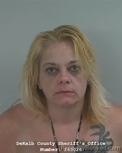 Mugshot of Melissa Kay Kester booked in DeKalb County, Indiana on May 31, 2026