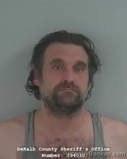 Mugshot of Andrew James Bilger booked in DeKalb County, Indiana on June 13, 2026