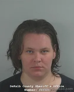 Mugshot of Sara Lynn Gaudino booked in DeKalb County, Indiana on June 16, 2026