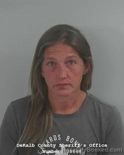 Mugshot of Melissa Marie Schweyer booked in DeKalb County, Indiana on June 24, 2026