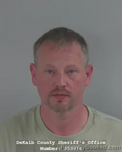 Mugshot of Zachary Robert Kayner booked in DeKalb County, Indiana on August 3, 2026