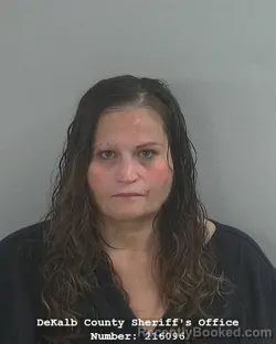 Mugshot of Nicole Y Miller booked in DeKalb County, Indiana on August 11, 2026