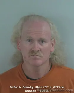Mugshot of Donald Thew Green booked in DeKalb County, Indiana on August 18, 2026