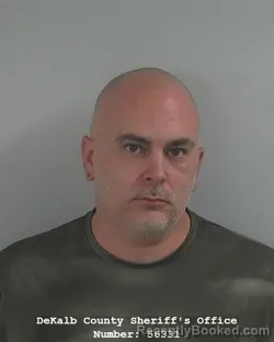 Mugshot of Nathan Dale Clapp booked in DeKalb County, Indiana on August 23, 2026